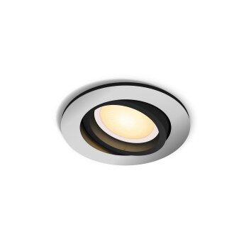 Philips verlichting Milliskin Inbouw armatuur Zilver, 1-licht