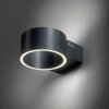 Paul Neuhaus Verlichting Clipse Wandlamp LED Grijs, 2-lichts