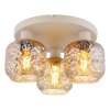 Globo Antonio Plafondlamp Beige, 3-lichts