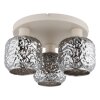 Globo Antonio Plafondlamp Beige, 3-lichts