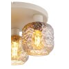 Globo Antonio Plafondlamp Beige, 3-lichts
