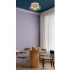 Globo Mateo Plafondlamp Cream, 3-lichts
