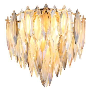 Globo Elinor Plafondlamp Goud, 5-lichts