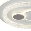 Globo Kriswall Plafondlamp LED Wit, 1-licht