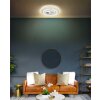 Globo Kriswall Plafondlamp LED Wit, 1-licht