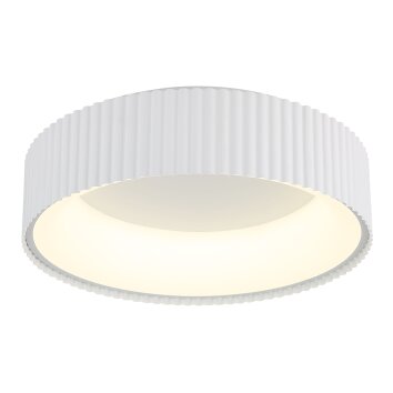 Globo Kemp Plafondlamp LED Wit, 1-licht