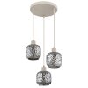 Globo Antonio Hanglamp Beige, 3-lichts