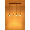 Globo Antonio Hanglamp Beige, 4-lichts