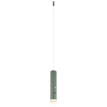 Globo Pelo Hanglamp LED Groen, 1-licht