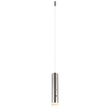 Globo Pelo Hanglamp LED Nikkel mat, 1-licht