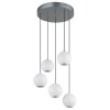 Globo Simmons Hanglamp LED Grijs, 1-licht