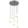 Globo Simmons Hanglamp LED Grijs, 1-licht