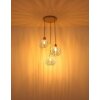 Globo Mateo Hanglamp Cream, 3-lichts