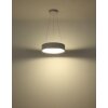 Globo Kemp Hanglamp LED Wit, 1-licht