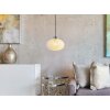Globo Brokana Hanglamp Chroom, Zwart, 1-licht