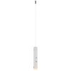 Globo Pelo Hanglamp LED Wit, 1-licht