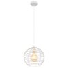 Globo Nesa Hanglamp Wit, 1-licht