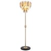 Globo Elinor Staande lamp Goud, Zwart, 4-lichts