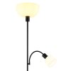 Globo Hinton Staande lamp Zwart, 1-licht