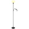 Globo Hinton Staande lamp Zwart, 1-licht