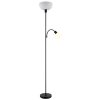 Globo Hinton Staande lamp Zwart, 1-licht