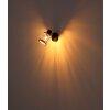 Globo Mali Wandlamp, Muurspot Zwart, 1-licht