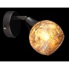 Globo Frosta Wandlamp, Muurspot Chroom, Zwart, 1-licht