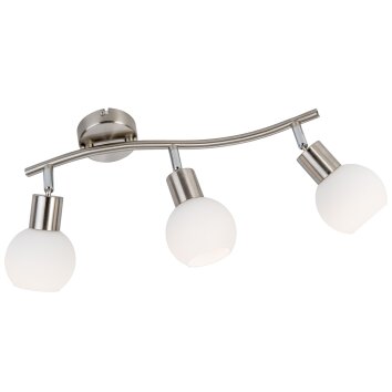 Globo Loxy Plafondlamp Wit, 3-lichts