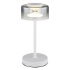 Globo Belinda Tafellamp LED Wit, 1-licht