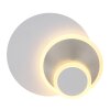 Globo Odonell Wandlamp LED Nikkel mat, Wit, 1-licht