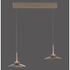 Paul Neuhaus Verlichting Moon Hanglamp LED Brons, 4-lichts