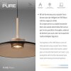 Paul Neuhaus Verlichting Moon Hanglamp LED Brons, 4-lichts