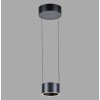 Paul Neuhaus Verlichting Clipse Hanglamp LED Grijs, 2-lichts, Afstandsbediening