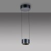 Paul Neuhaus Verlichting Clipse Hanglamp LED Grijs, 2-lichts, Afstandsbediening