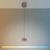 Paul Neuhaus Verlichting Rings Hanglamp LED Brons, Chroom, 1-licht, Afstandsbediening