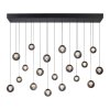 Paul Neuhaus Verlichting Popup Hanglamp LED Grijs, 19-lichts, Afstandsbediening
