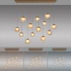 Paul Neuhaus Verlichting Popup Hanglamp LED Brons, 13-lichts, Afstandsbediening
