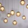 Paul Neuhaus Verlichting Popup Hanglamp LED Brons, 13-lichts, Afstandsbediening