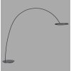 Paul Neuhaus Verlichting Loop-Bow Staande lamp, Booglampen LED Zwart, 2-lichts