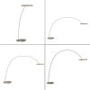 Paul Neuhaus Verlichting Loop-Bow Staande lamp, Booglampen LED Brons, 2-lichts