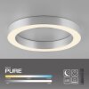 Paul Neuhaus Verlichting Round Plafondlamp LED Transparant, Helder, 1-licht, Afstandsbediening