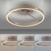 Paul Neuhaus Verlichting Loop Plafondlamp LED Brons, 2-lichts, Afstandsbediening