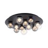 Paul Neuhaus Verlichting Popup Plafondlamp LED Grijs, 11-lichts, Afstandsbediening