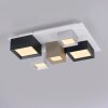 Paul Neuhaus Verlichting Manhattan Plafondlamp LED Grijs, 1-licht, Afstandsbediening