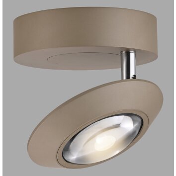 Paul Neuhaus Verlichting Oculis Plafondlamp LED Brons, 1-licht