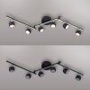 Lichten Direct JARIK Plafondlamp LED Zwart, 7-lichts