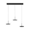 Lichten Direct PLATA Hanglamp LED Zwart, 3-lichts