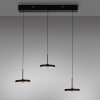 Lichten Direct PLATA Hanglamp LED Zwart, 3-lichts