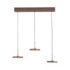 Lichten Direct PLATA Hanglamp LED Zandkleurig, 3-lichts
