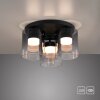 Lichten Direct ELIO Plafondlamp LED Zwart, 3-lichts